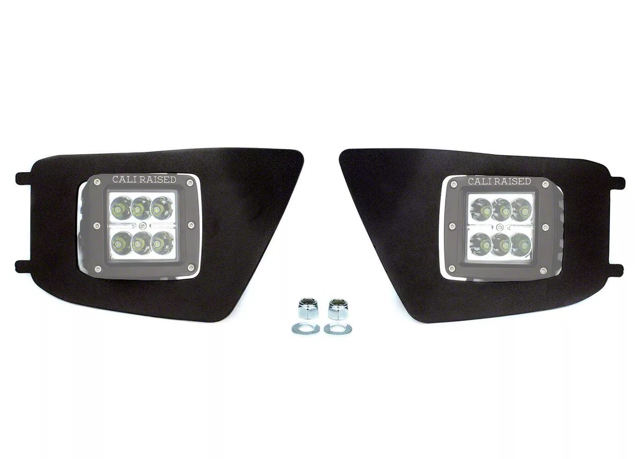 Cali Raised LED Fog Light Mounting Brackets CR2338 (1215