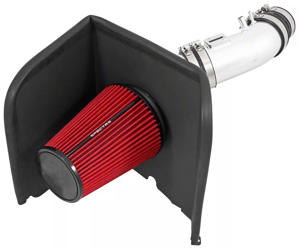 Spectre Tundra Performance Cold Air Intake; Polished SPE9055 (1221 4.6L Tundra) Free Shipping
