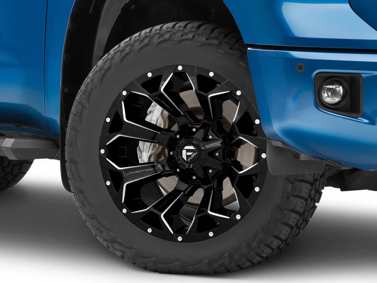 Fuel Wheels Tundra Assault Gloss Black Milled 5Lug Wheel; 20x10; 18mm Offset D57620007047 (14
