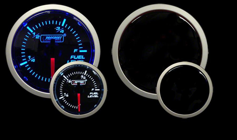 Prosport Tundra 52mm Performance Series Fuel Level Gauge; Electrical