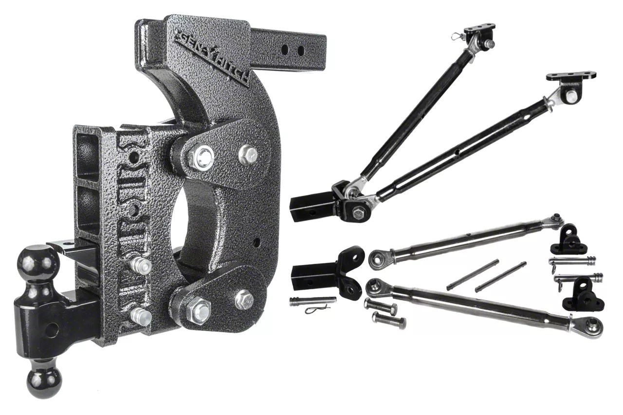 GenY Hitch Super Duty The Boss 2.5 in. Receiver Hitch 21K Adjustable TorsionFlex Ball Mount w