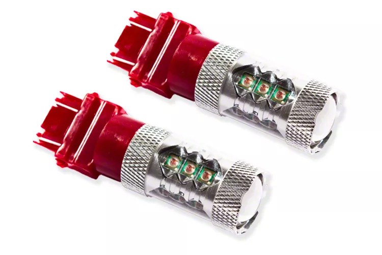 Diode Dynamics Jeep Gladiator Red Tail Light LED Bulbs 3157 XP80