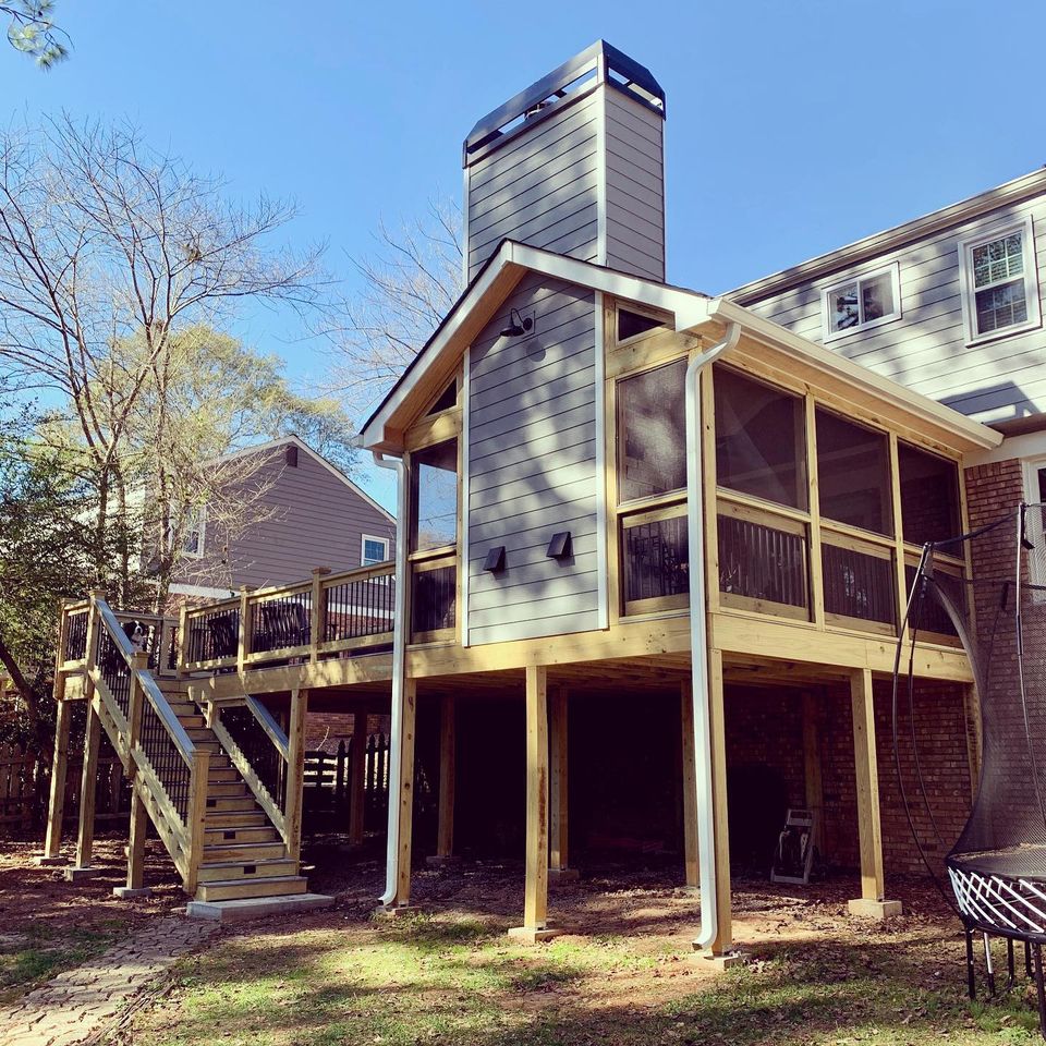 Bruton Deck Build, Marietta GA Turner Blair Services