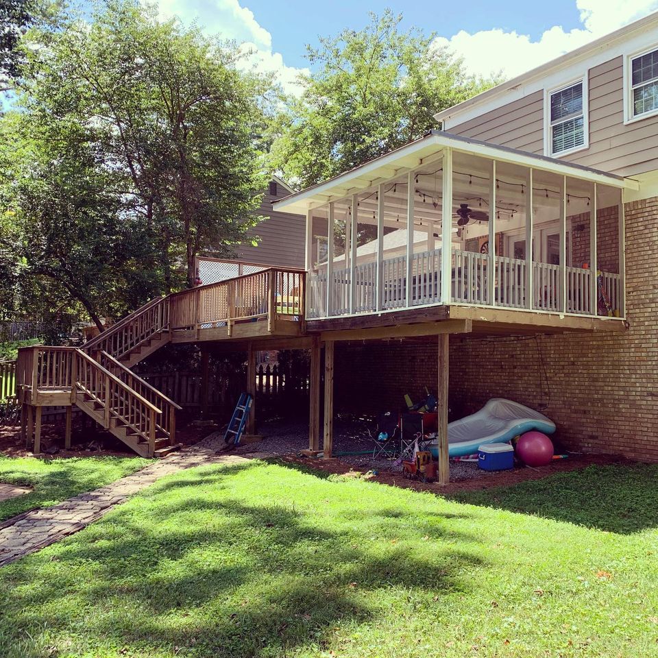 Bruton Deck Build, Marietta GA Turner Blair Services