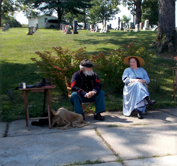 Luebbering, MO Living History at St. Francis of Assisi Church Picnic « The Turner Brigade