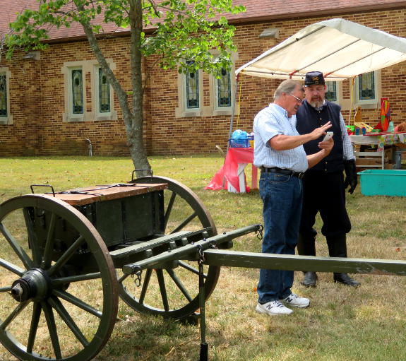 Luebbering, MO Living History at St. Francis of Assisi Church Picnic « The Turner Brigade