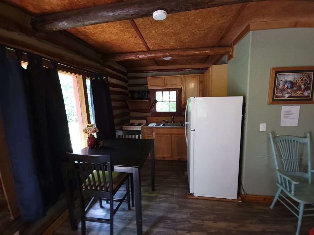 Cabin outside the park 7 Turner Falls Park