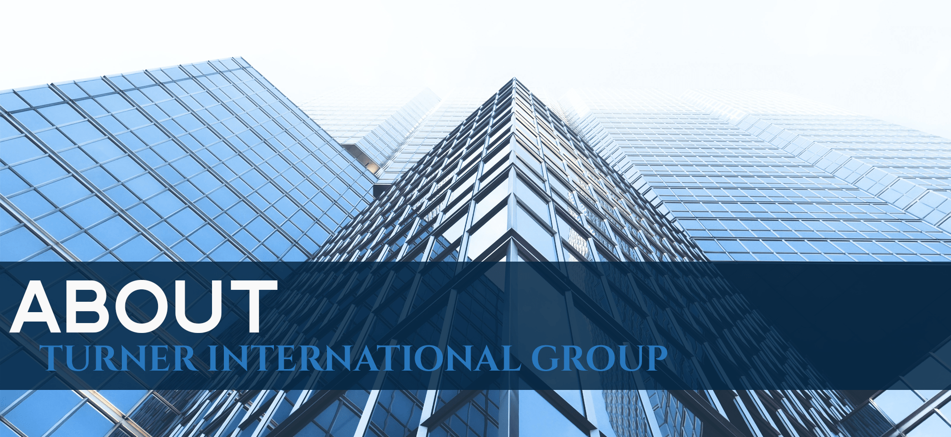 ABOUT TIG • TURNER INTERNATIONAL GROUP