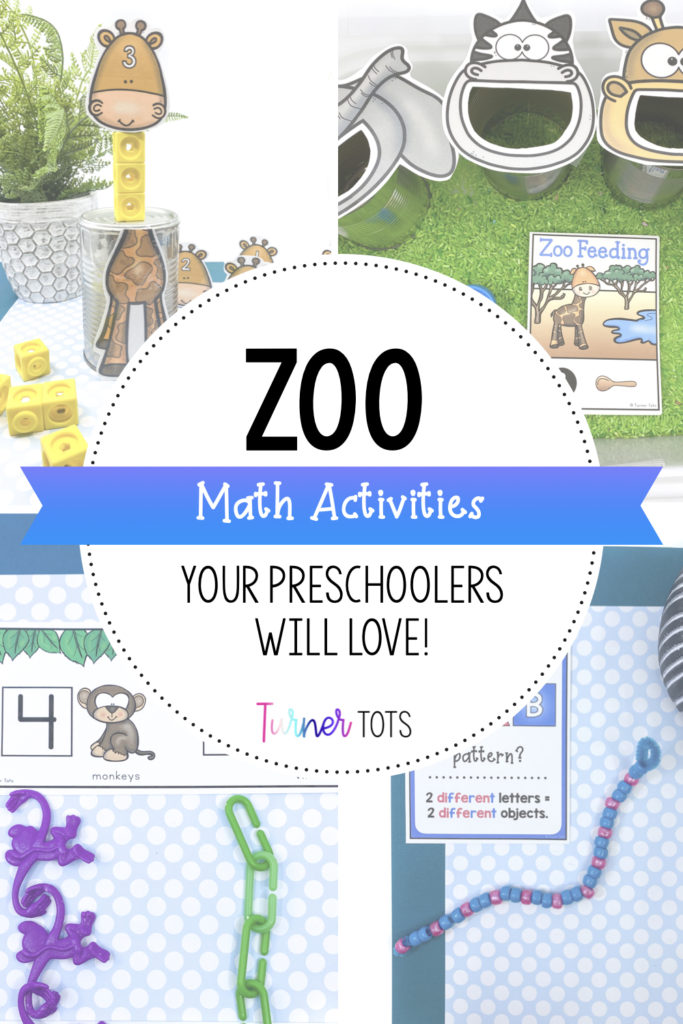 Zoo Activities for Preschool They'll Be Wild About in Math Centers