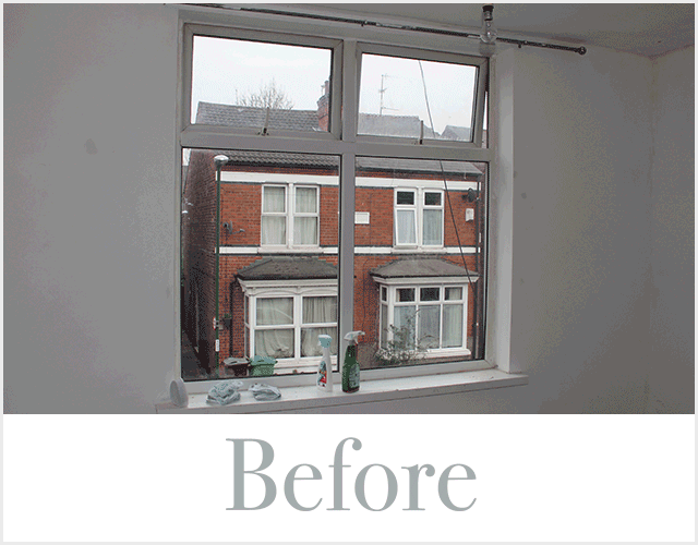 How to Frost Windows • Turning a House into a Home