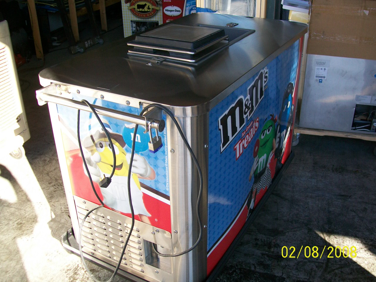 Used Ice Cream and Italian Ice Carts