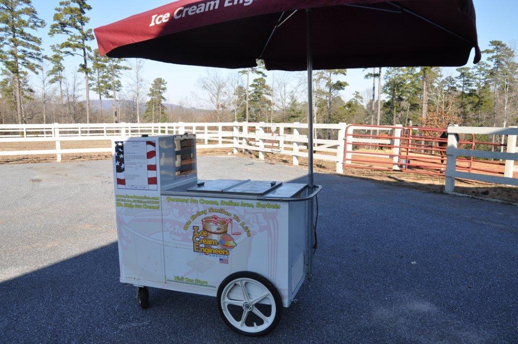 Used Ice Cream and Italian Ice Carts