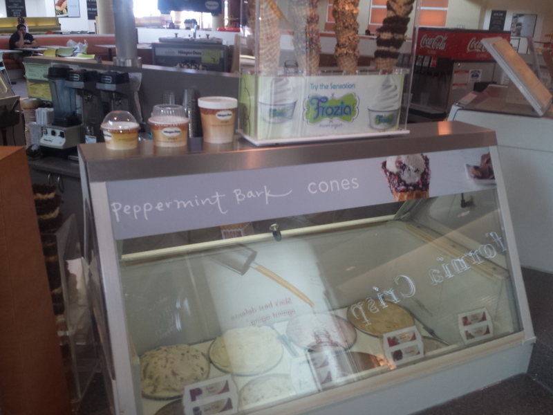 Used Ice Cream Store Equipment HaagenDazs Mall Kiosk Closed Ice