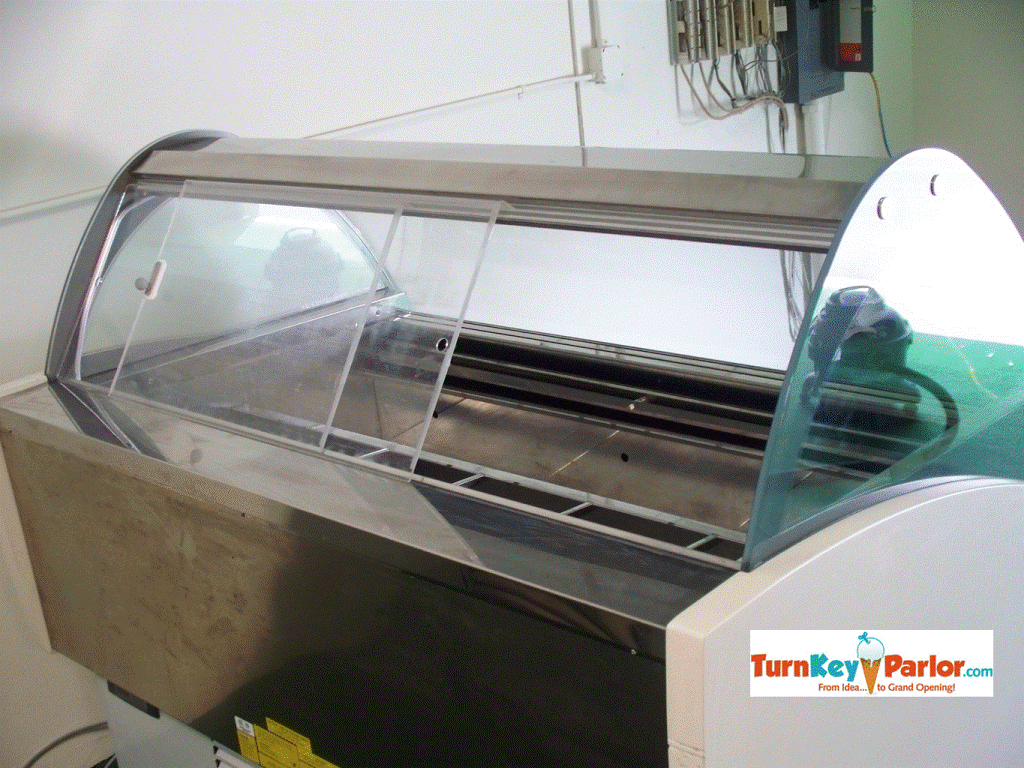 Used Gelato Dipping Case Oscartielle Venture L9 Ice Cream Equipment