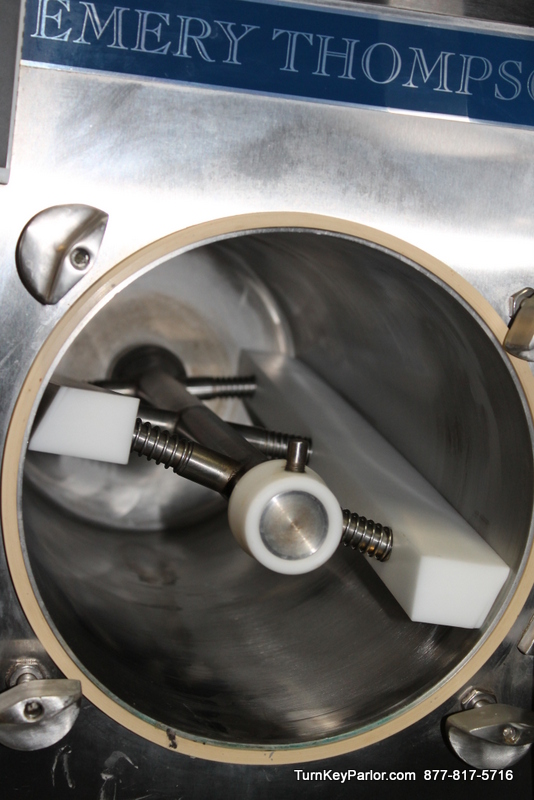 Used Emery Thompson 24 Quart Batch Freezers Machines Ice Cream