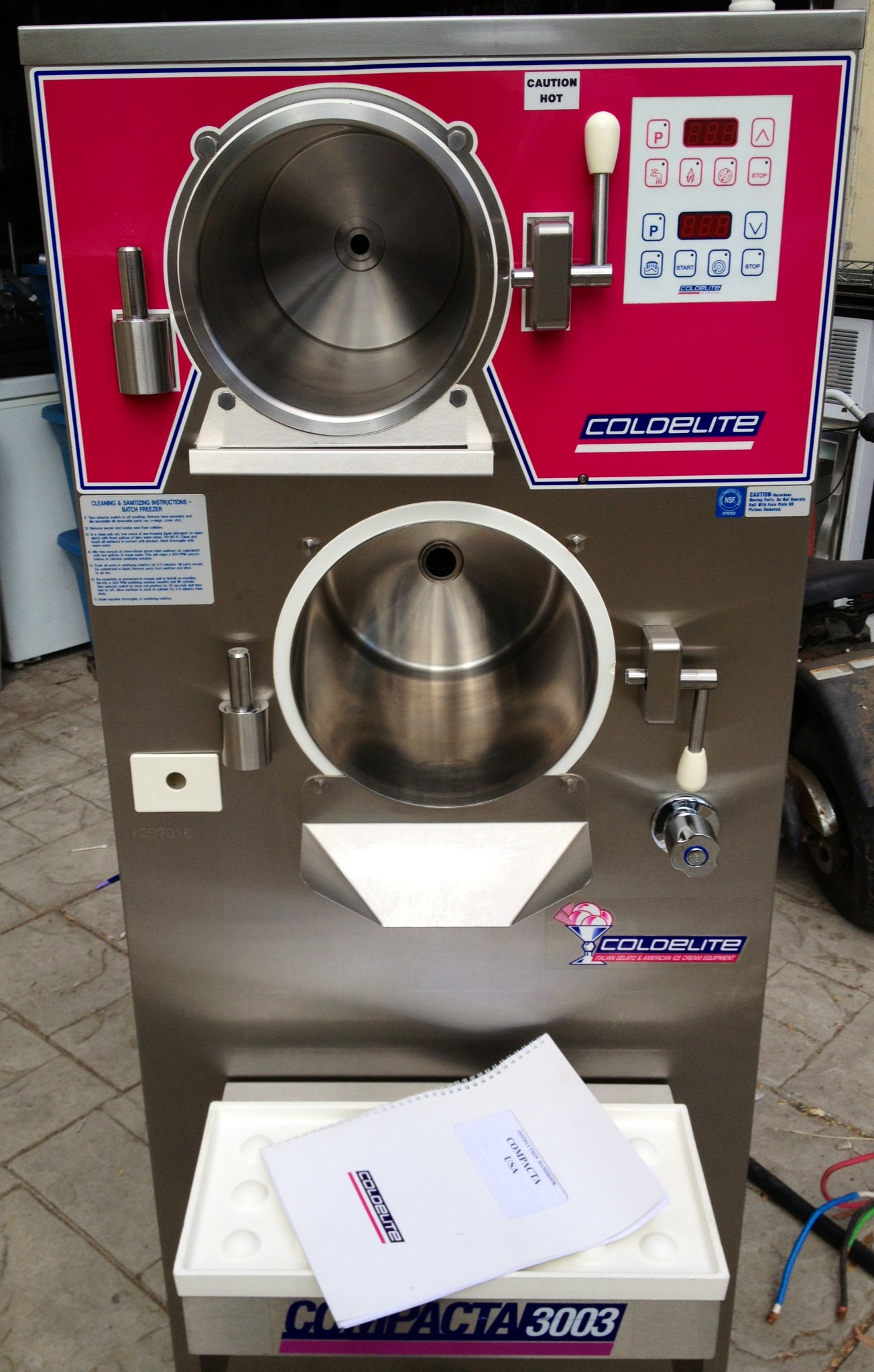 Used Compacta 3003 Carpigiani Pasteurizer Ice Cream Ice Cream