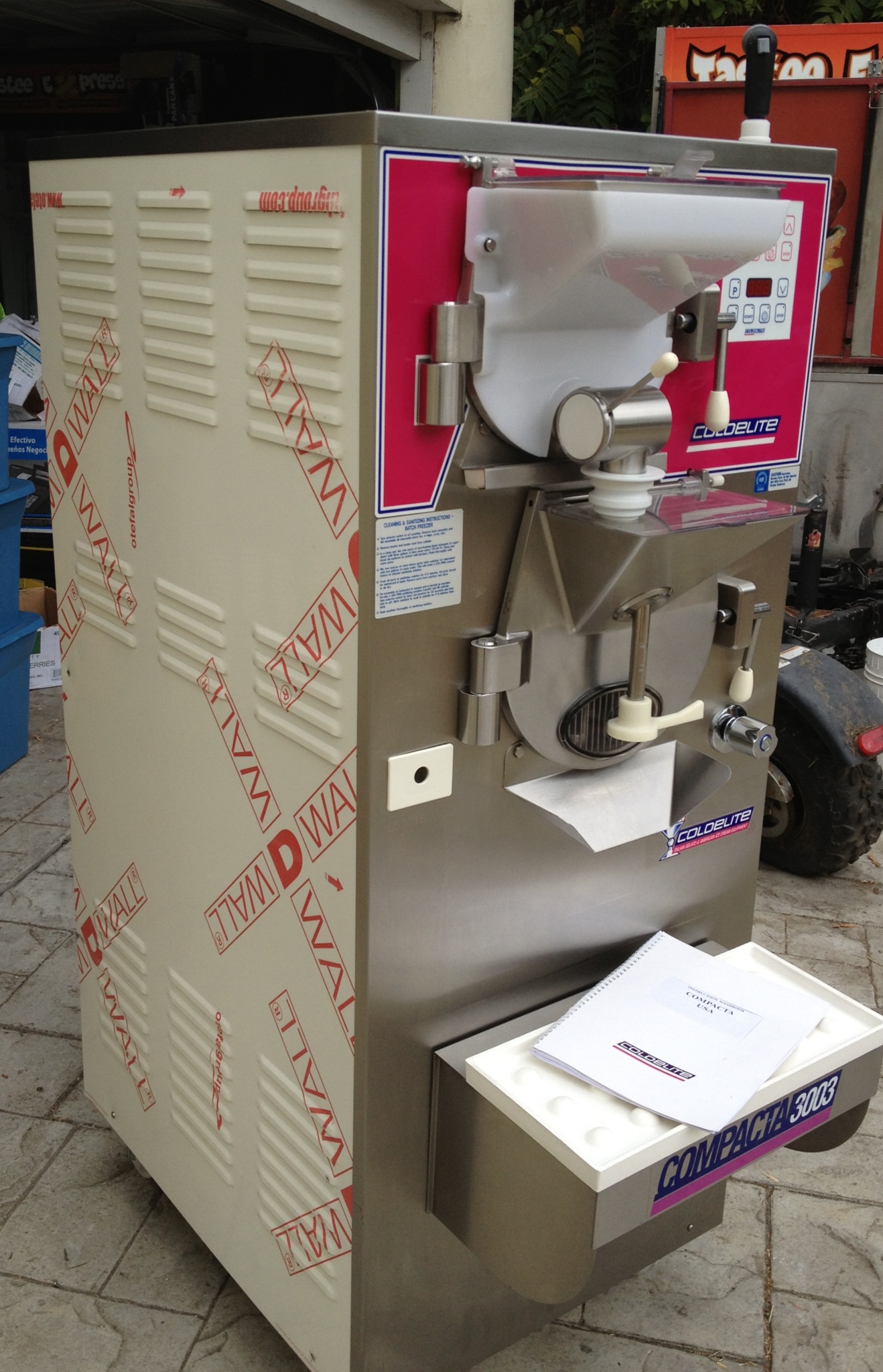 Used Compacta 3003 Carpigiani Pasteurizer Ice Cream Ice Cream