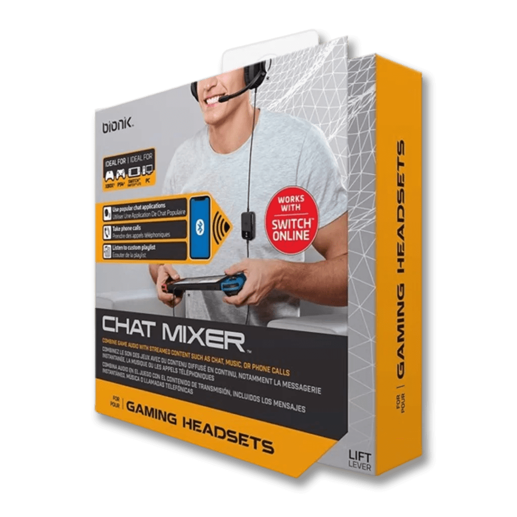 Bionik Gaming Headset Chat Mixer Turn Left