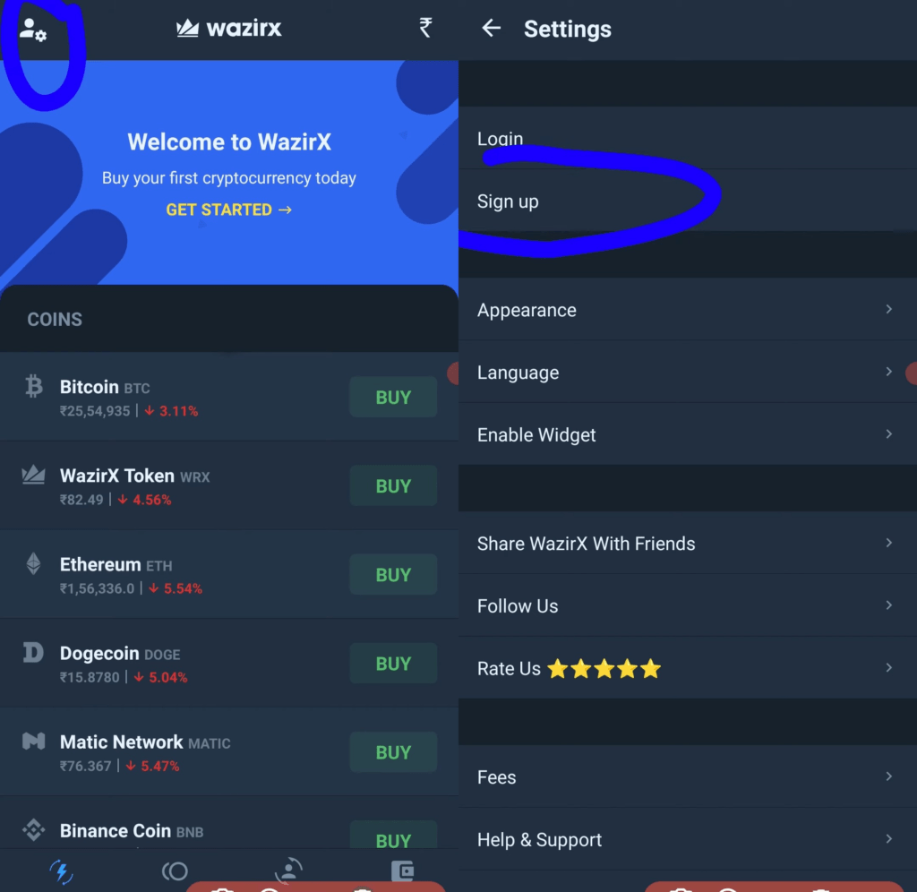 Learn to Trade on WazirX In 2024 TurnMyCoin How to Buy Bitcoin in