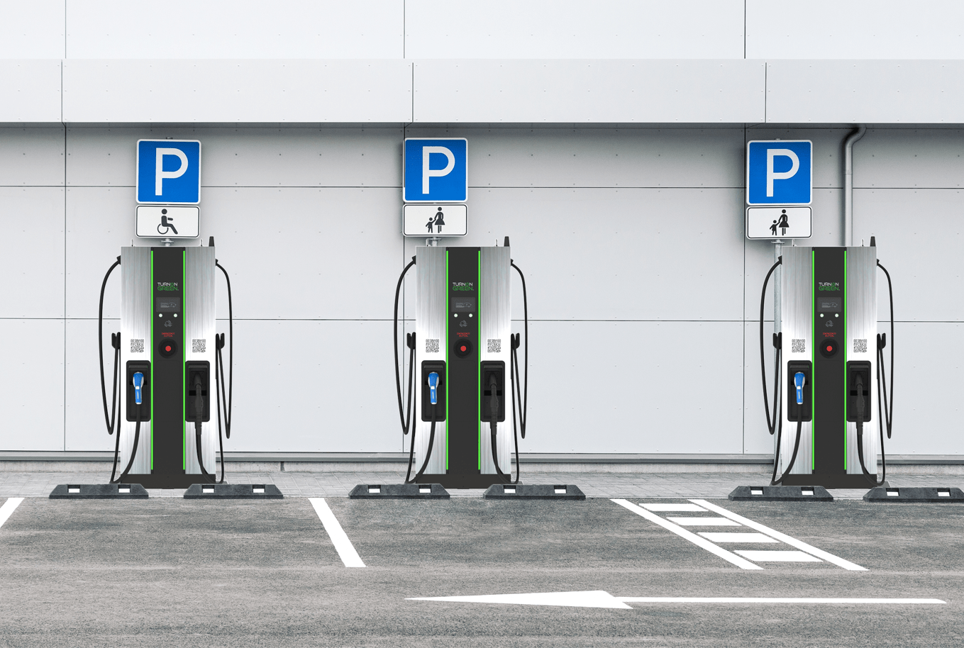 FSP Series DC Fast Charging Stations TurnOnGreen Inc.