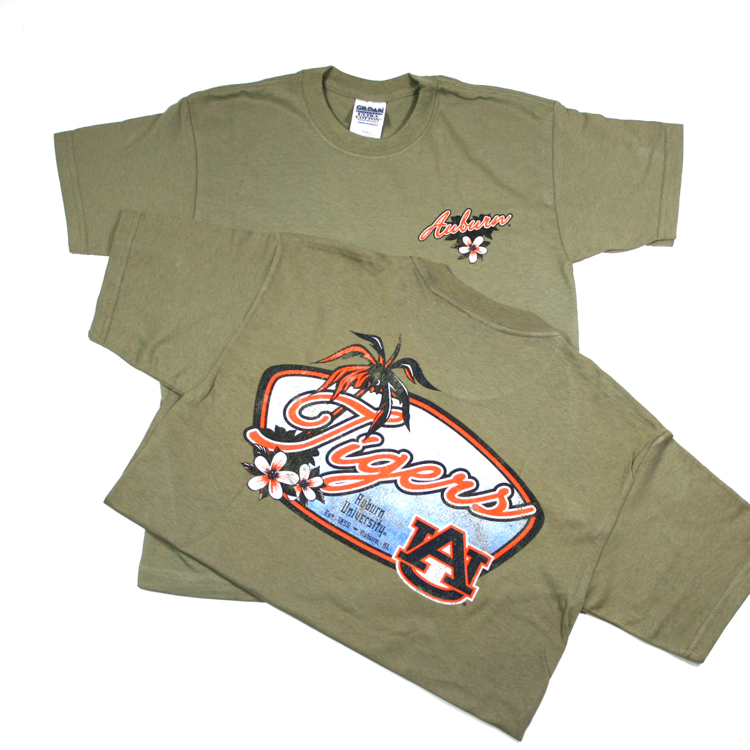 Auburn Tigers Youth TShirt Tropical (40536 / 6 pack) Turnovers, Inc.