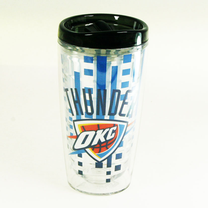 Oklahoma City Thunder Tumbler 16oz Slimline with Lid (41987 / 6 pack