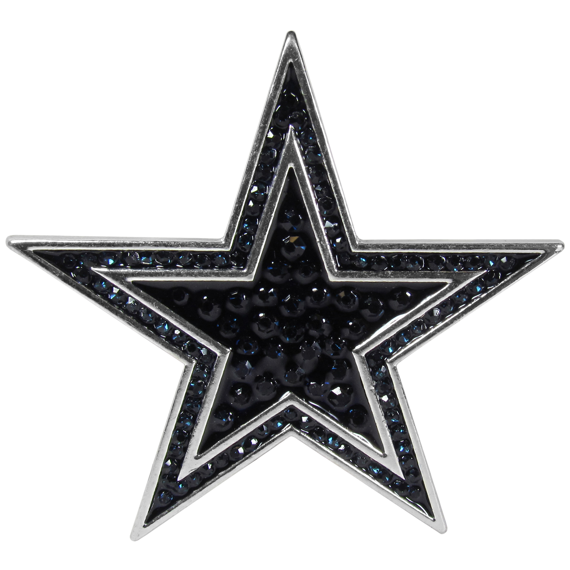 Dallas Cowboys Pin Rhinestone Crystal (73656 / 6 pack) Turnovers, Inc.