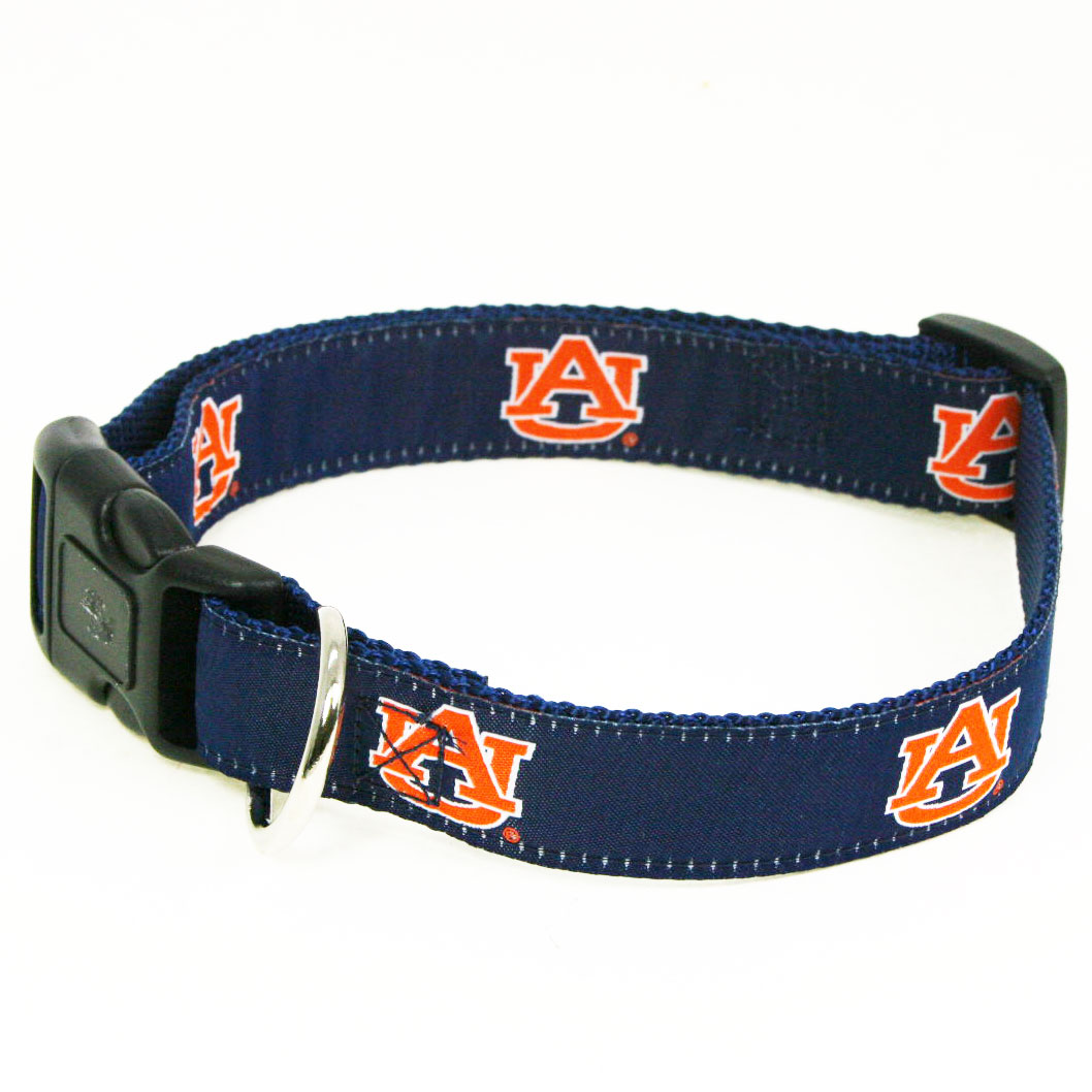 Auburn Tigers Dog Collar Belted Ribbon (41977 / 6 pack) Turnovers, Inc.