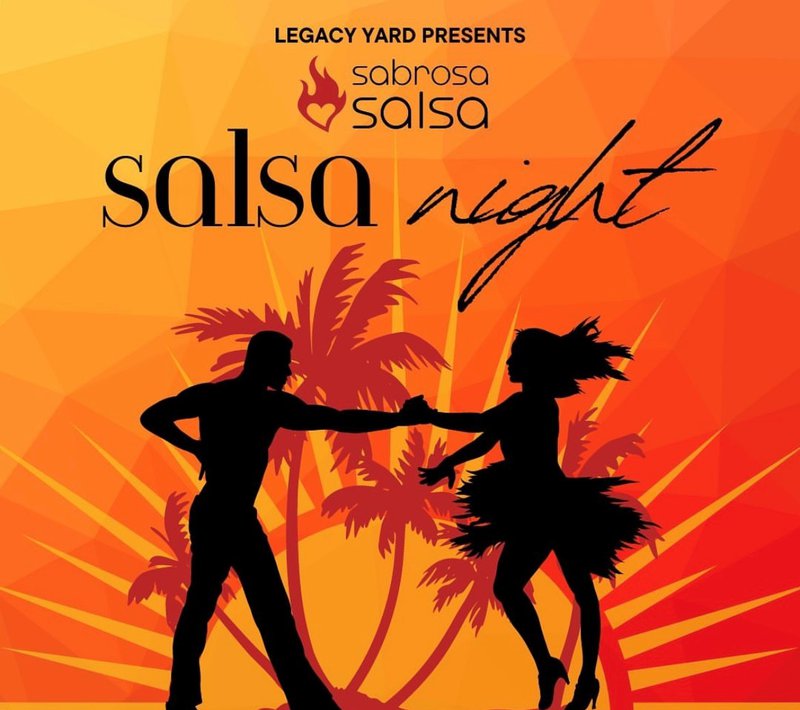 Visit Legacy Yard for an exciting night of sexy salsa dancing