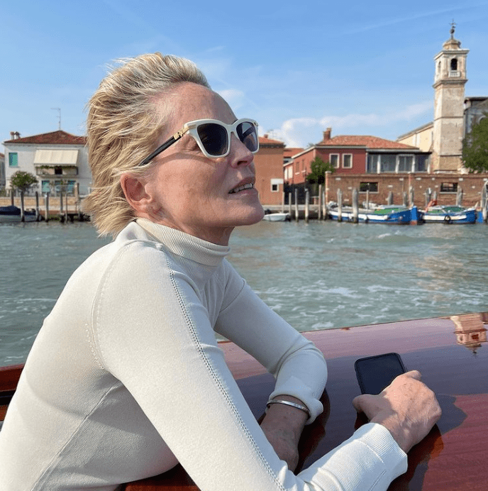 LOOK Sharon Stone shows off her incredible figure on Instagram!