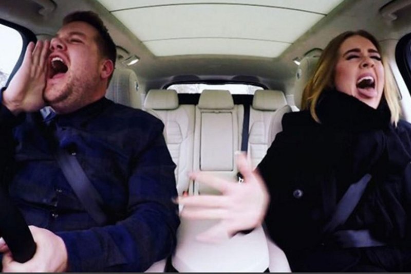 WATCH Adele Carpool Karaoke. Hello, The Spice Girls and She Raps!