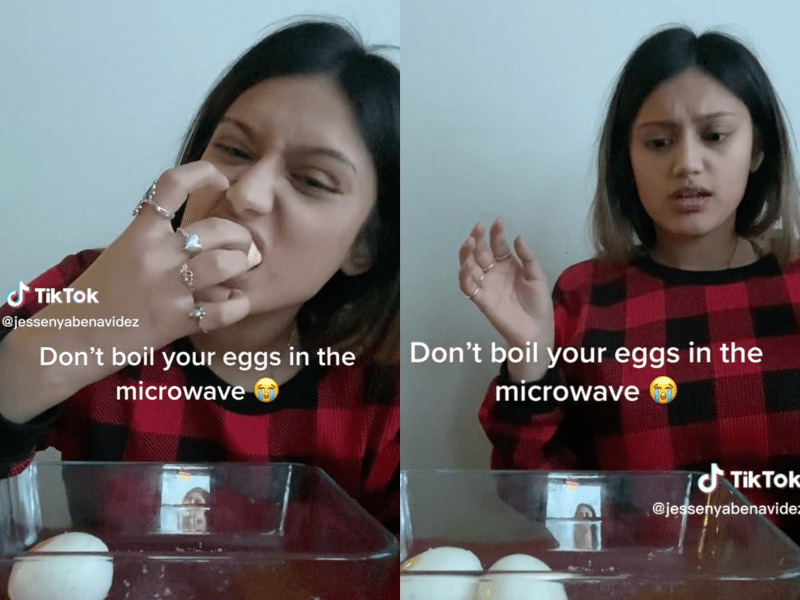 WATCH TikTokers warned not to try viral egg boiling hack