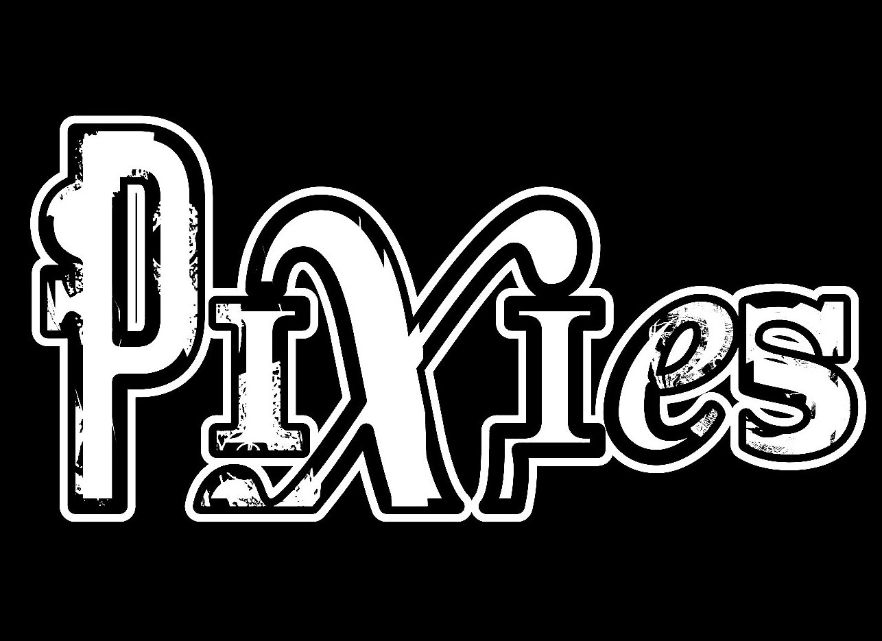 Band Logos! PIXIES TURN UP THE VOLUME