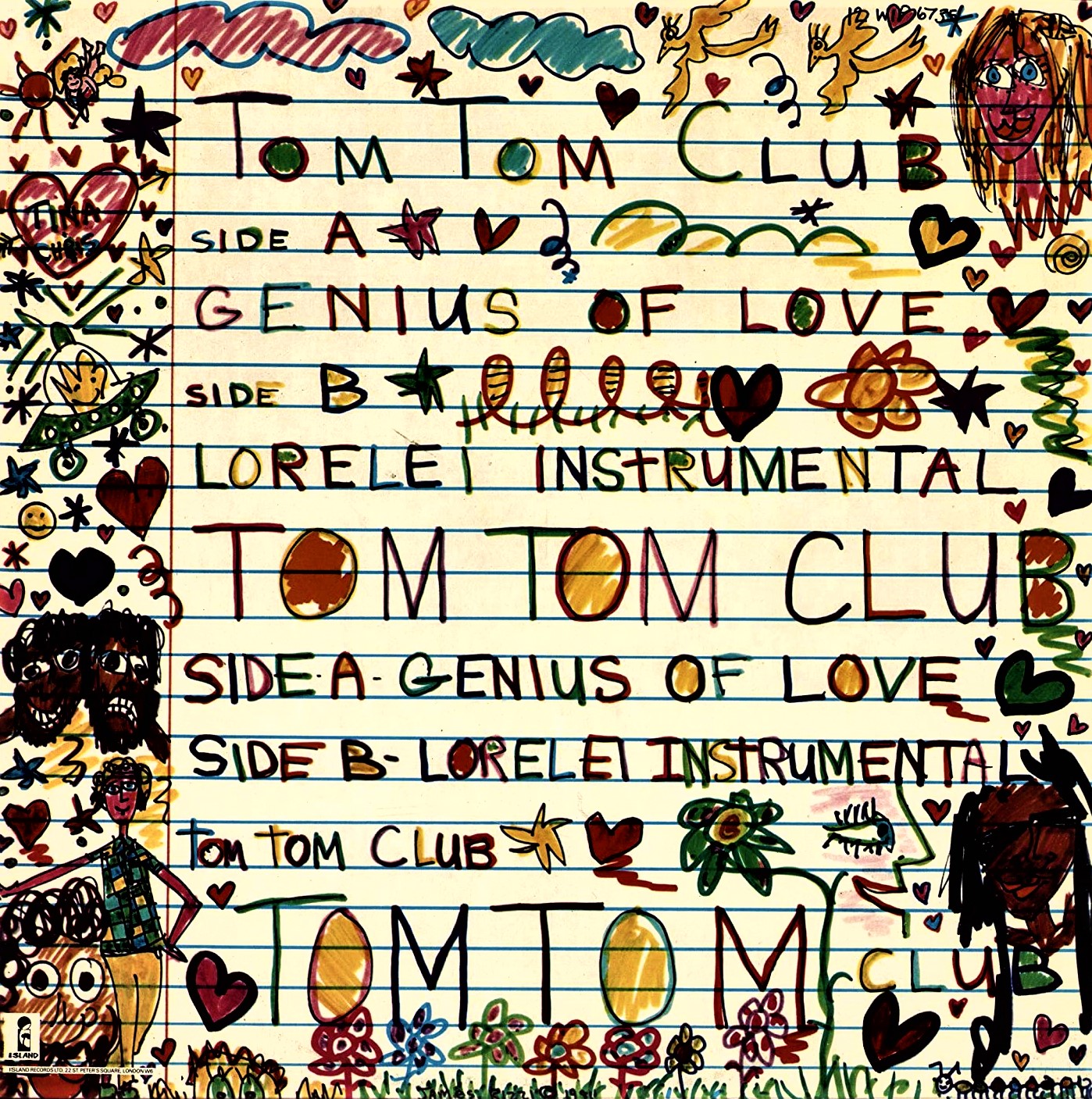 TOM TOM CLUB Released Their Huge Hit ‘GENIUS OF LOVE’ 40 Years Ago