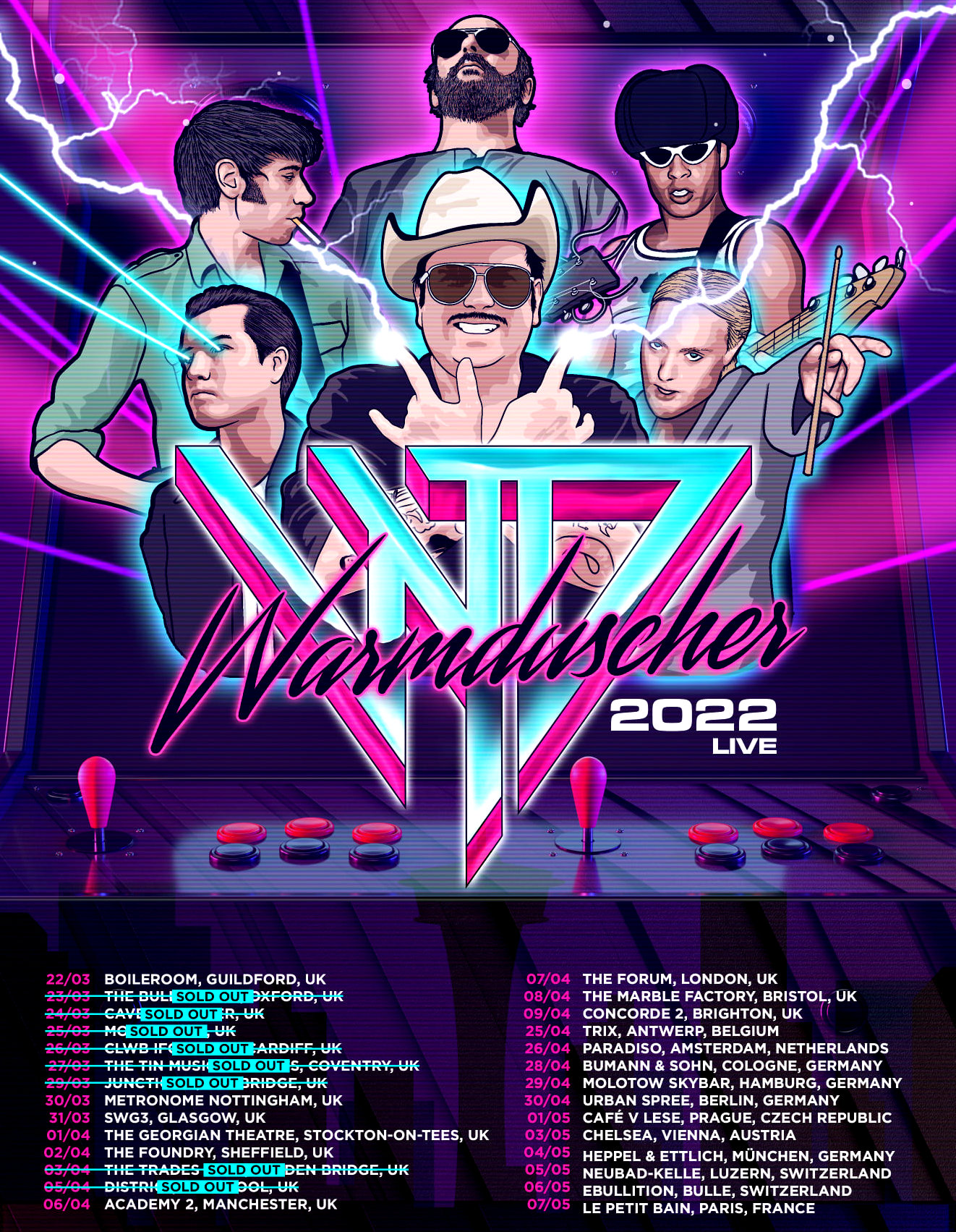 Disco Time With Funk Punks WARMDUSCHER And Their New Motherrocker