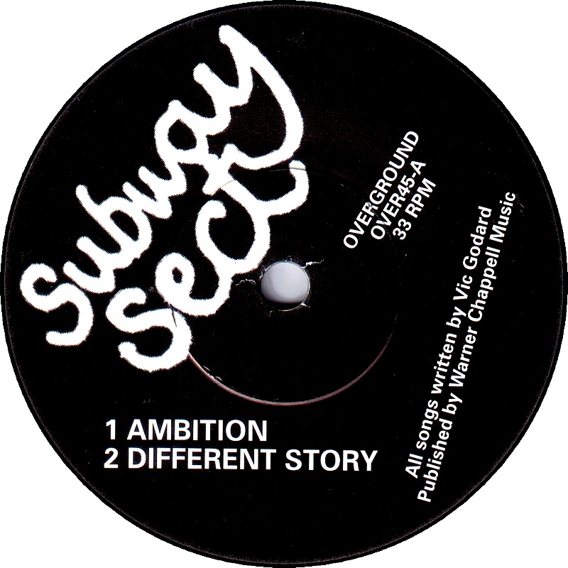 7Inch History SUBWAY SECT 1978 TURN UP THE VOLUME