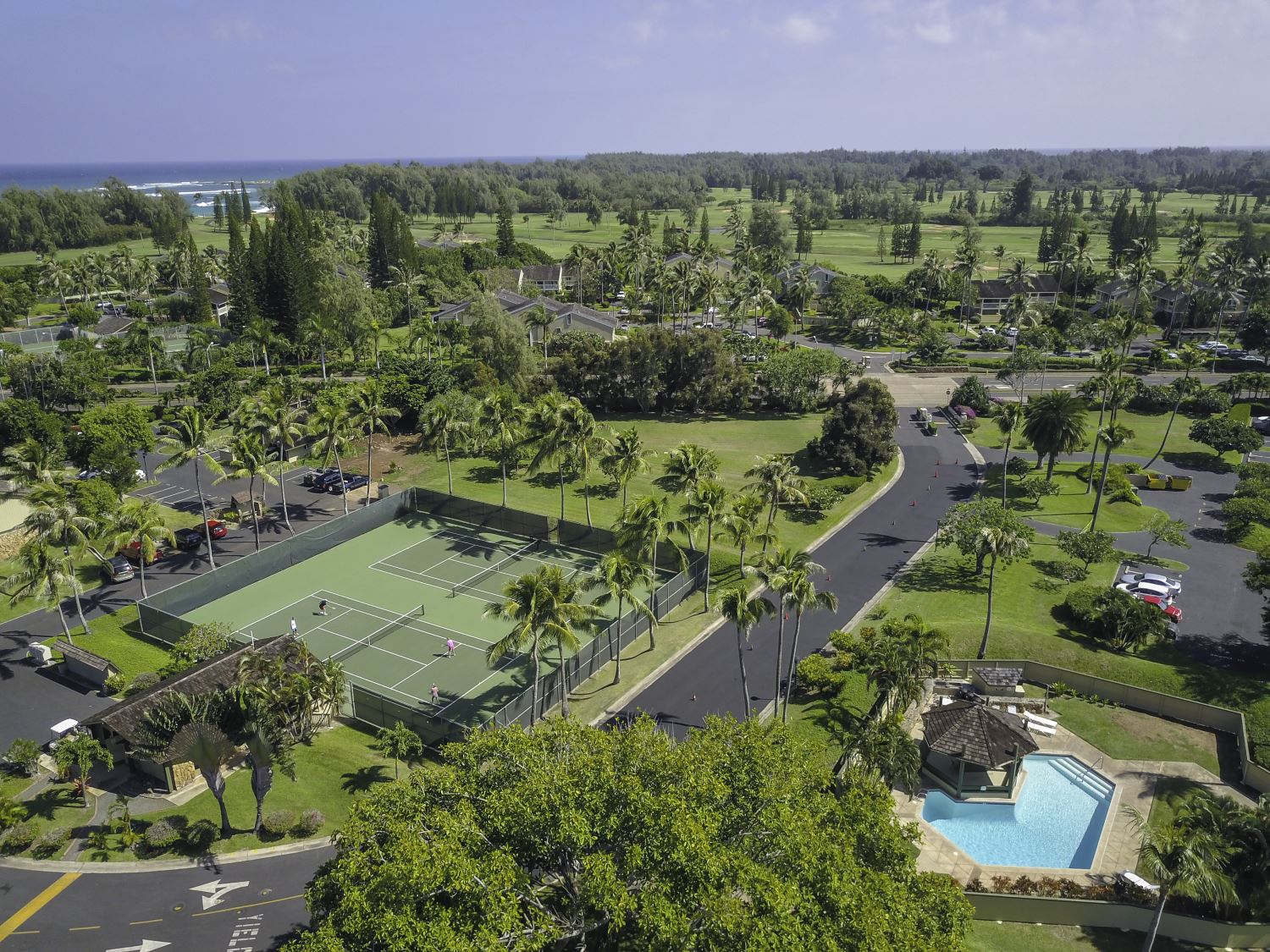 Tennis Activities The Estates at Turtle Bay Oahu, Hawaii