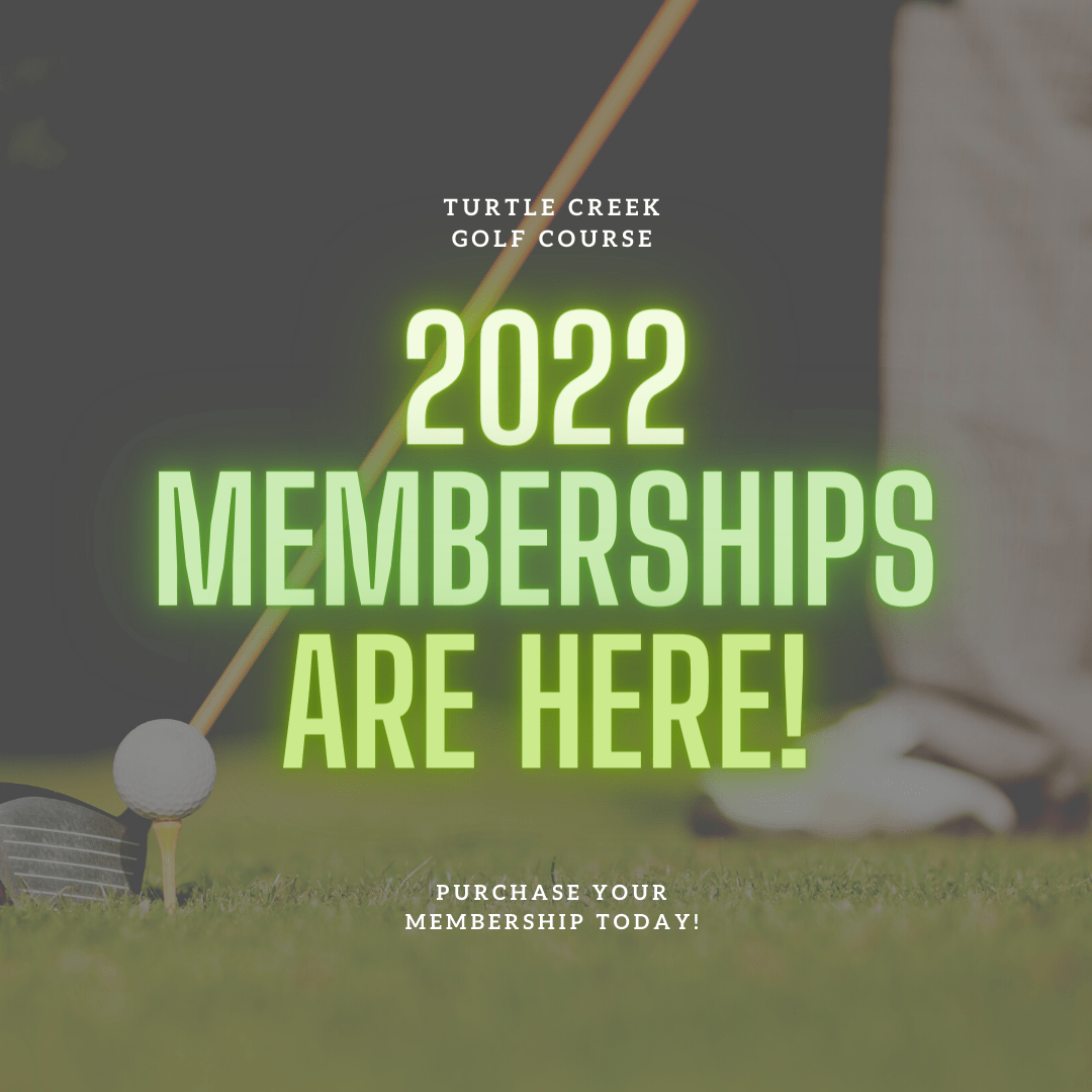 Golf Range Card Turtle Creek Golf Course