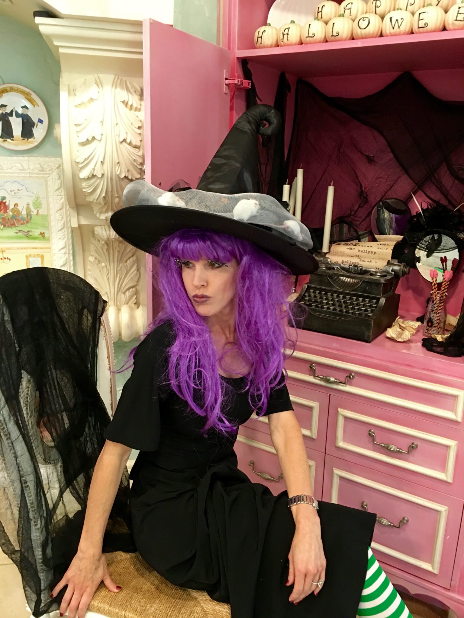 The Witch of Turtle Creek Lane and Her LIVE Mice! Turtle