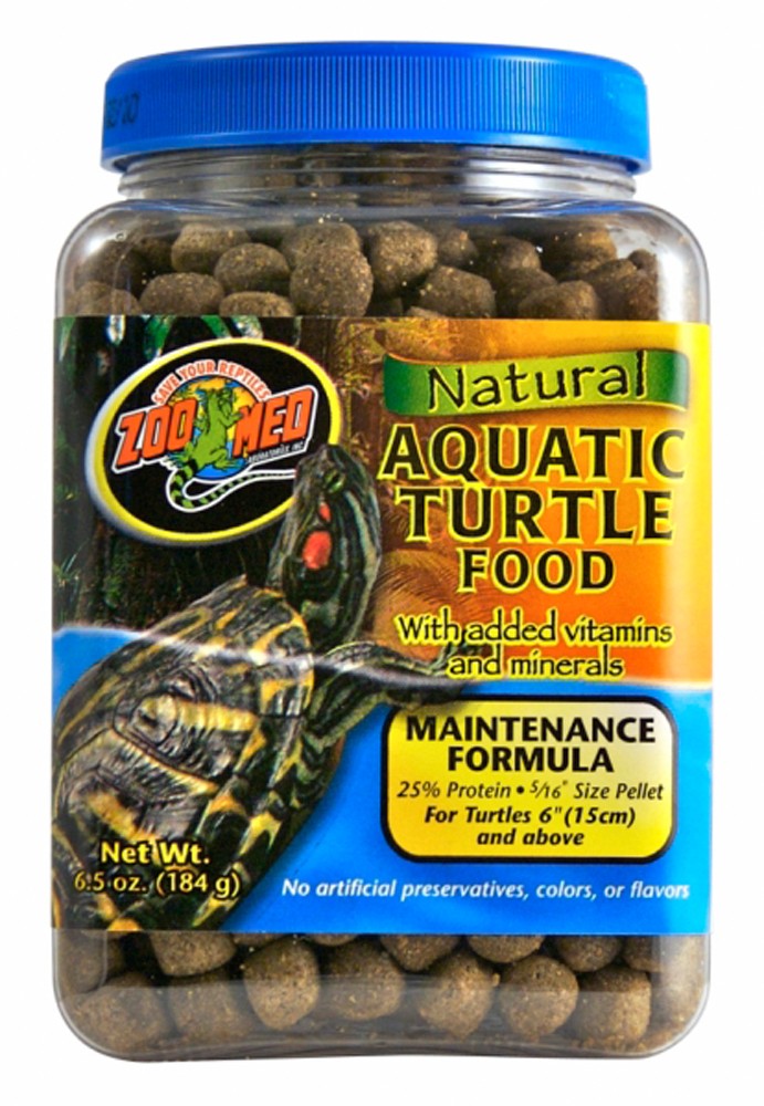 Zoo Med Natural Aquatic Turtle Food Maintenance Formula 6