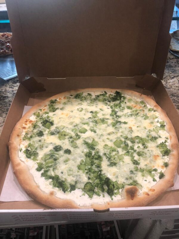 WHITE PIZZA w/ Broccoli Tuscana II