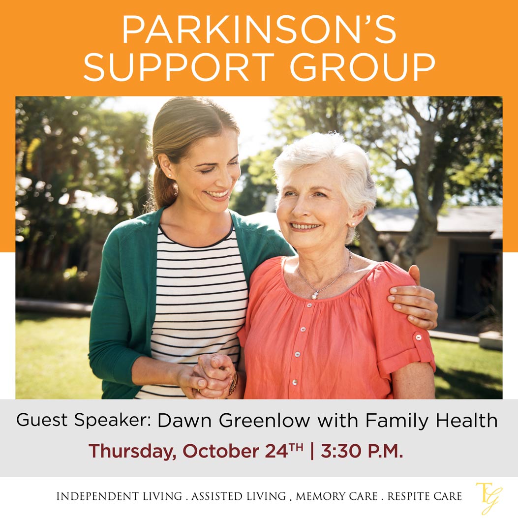 Parkinson's Support Group Tuscan Gardens Senior Living