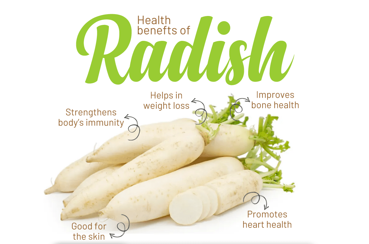 Health benefits of eating Radish in winters Tushita