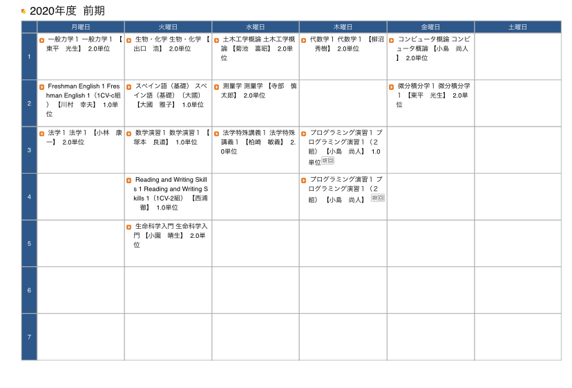 先輩の時間割シリーズ17 理工学部 土木工学科 東京理科大学新聞会 先輩の時間割シリーズ17 理工学部 土木工学科 東京理科大学新聞会