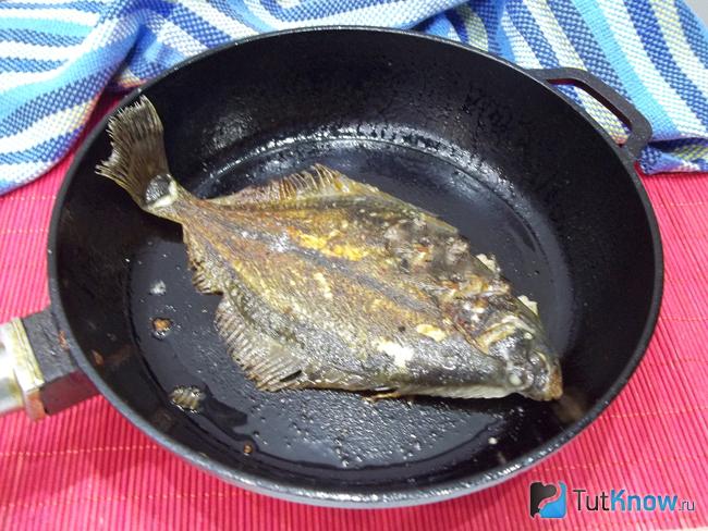 Рецепт Жарки Камбалы На Сковороде Фото