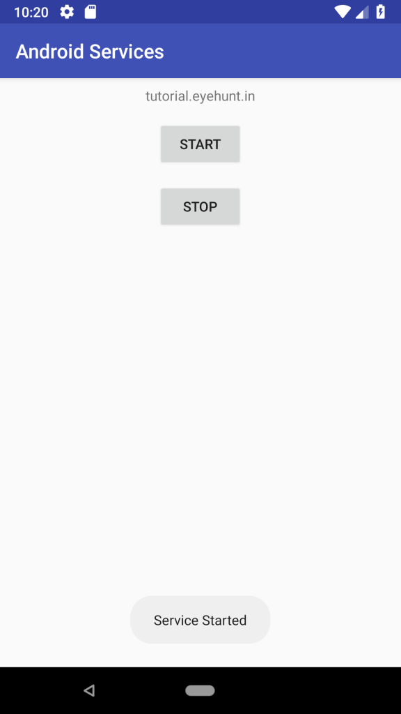 designerskinlab Android Studio Background Service Tutorial