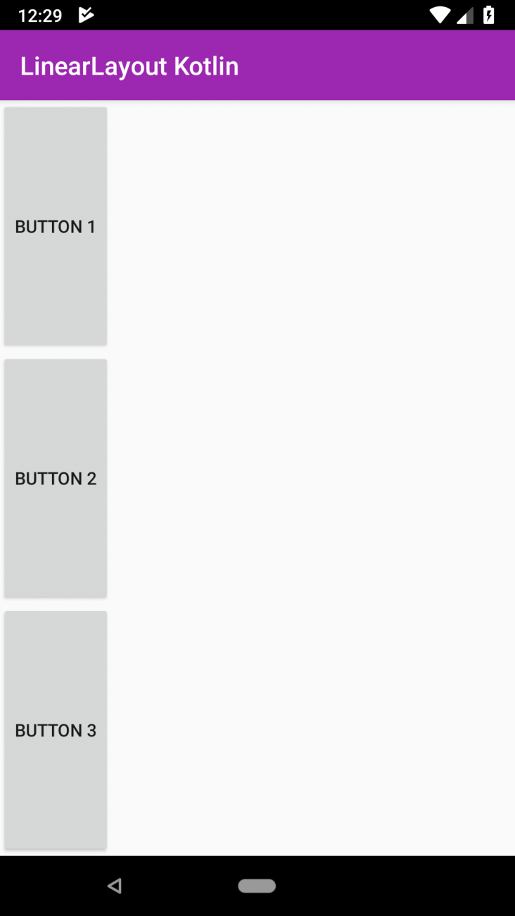 Android LinearLayout Tutorial With Examples In Android kotlin Eyehunt