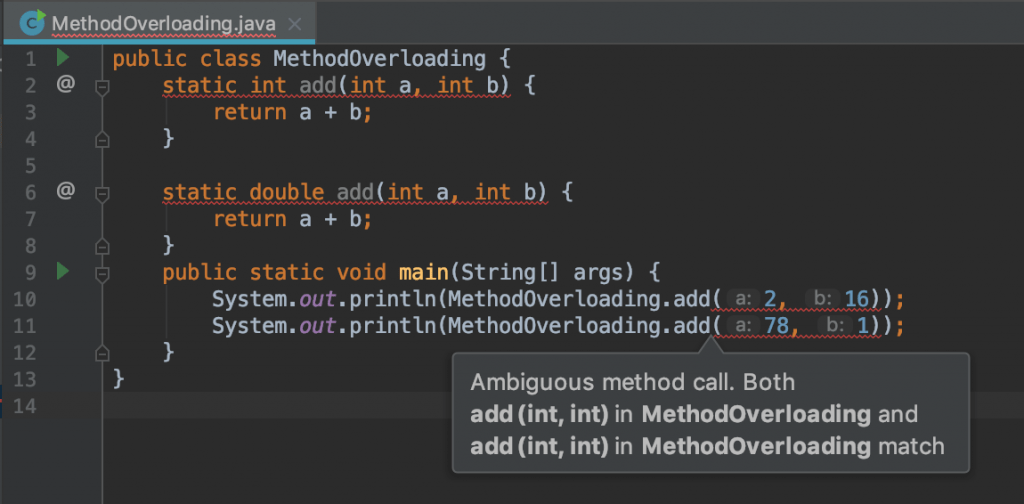 Java Overloading Method Overloading Examples EyeHunts