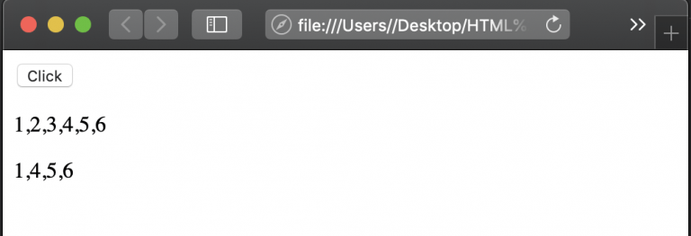 Remove element from Array JavaScript First, Last, Value, Key, Index JS