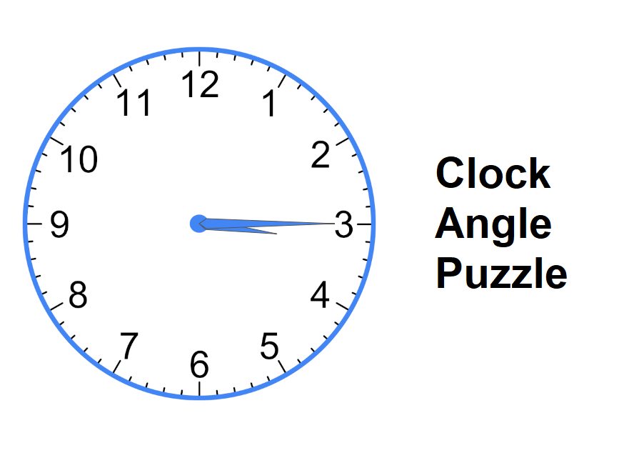 Clock Angle Puzzle
